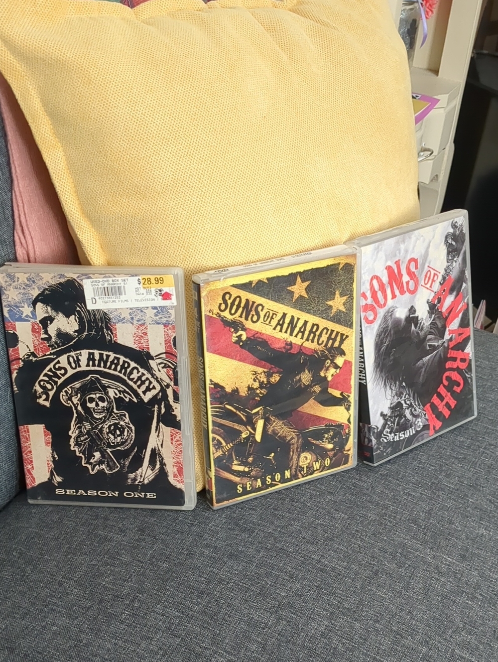 Sons of Anarchy DVD Collection - Seasons 1-3 - Complete Sets